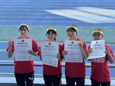 東北新人　リレーメンバー